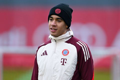 Jamal Musiala arbeitet am Comeback. (Archivbild) Foto: Sven Hoppe/dpa