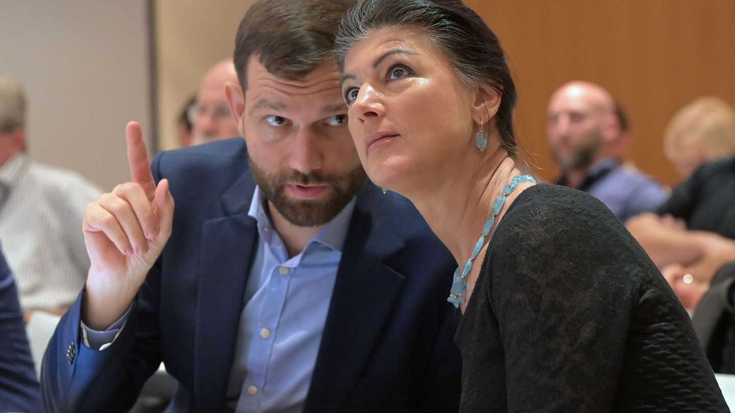 Brandenburgs BSW-Landesgeschäftsführer Stefan Roth äußert sich zur Forderung der SPD einem Treuebekenntnis zur Koalition (Archiv