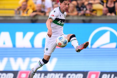 Jannik Rochelt wechselt auf Leihbasis von Hannover 96 zu Arminia Bielefeld. (Archivbild) Foto: Robert Michael/dpa