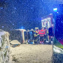 Das Wetter beeinträchtigt den Verkehr. Foto: Joshua Rzepka/onw-images/dpa