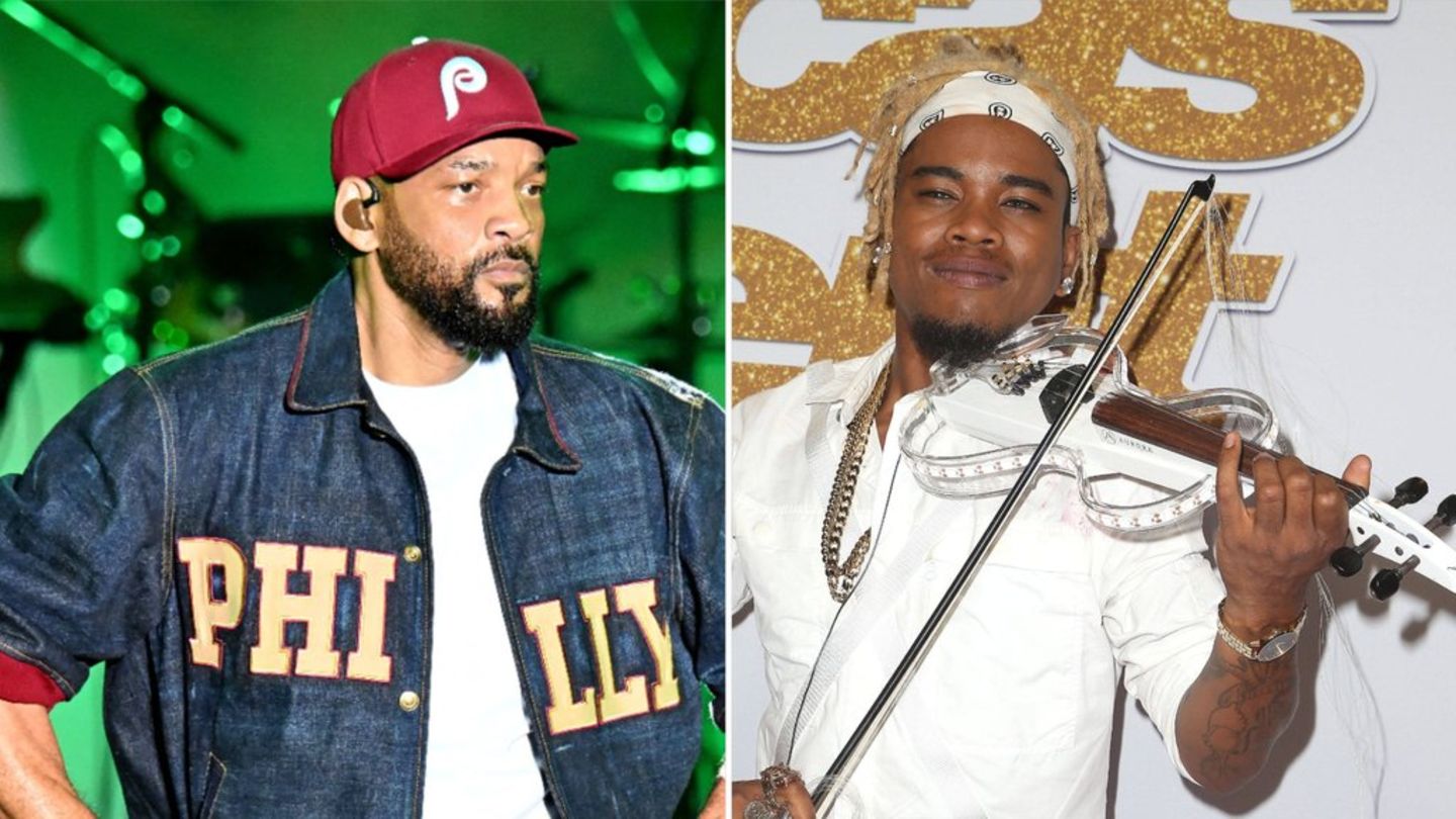 Violinist Brian King Joseph (r.) erhebt schwerwiegende Vorwürfe gegen Will Smith, mit dem er 2025 gemeinsam tourte.