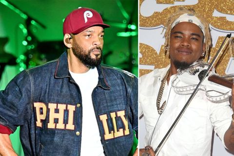 Violinist Brian King Joseph (r.) erhebt schwerwiegende Vorwürfe gegen Will Smith, mit dem er 2025 gemeinsam tourte.