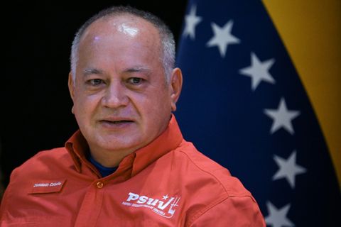 Venezuelas Innenminister Diosdado Cabello (Archivfoto)