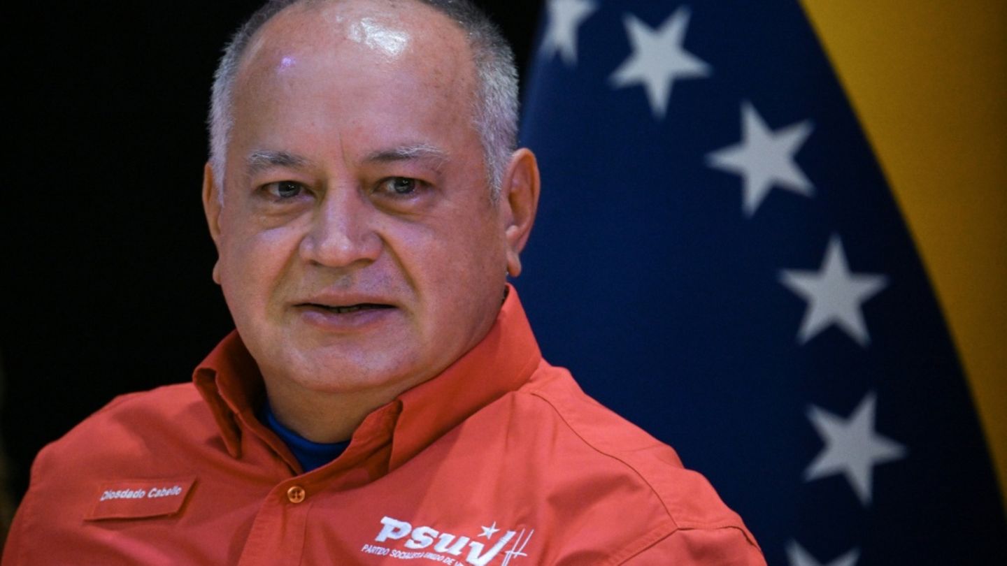 Venezuelas Innenminister Diosdado Cabello (Archivfoto)
