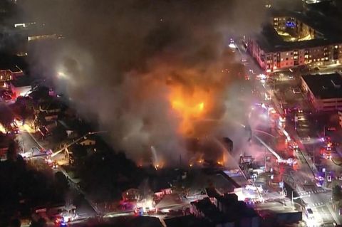 Großbrand in Denver