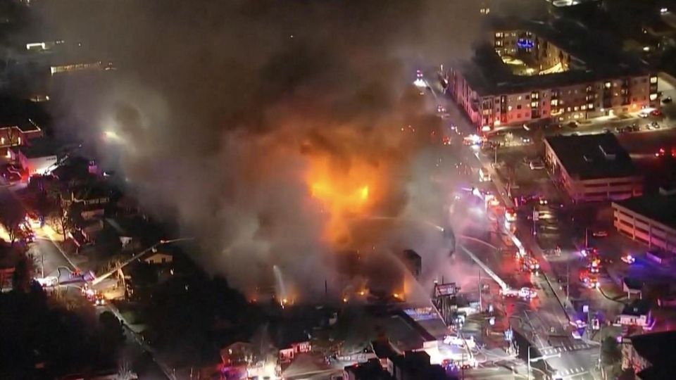 Großbrand in Denver