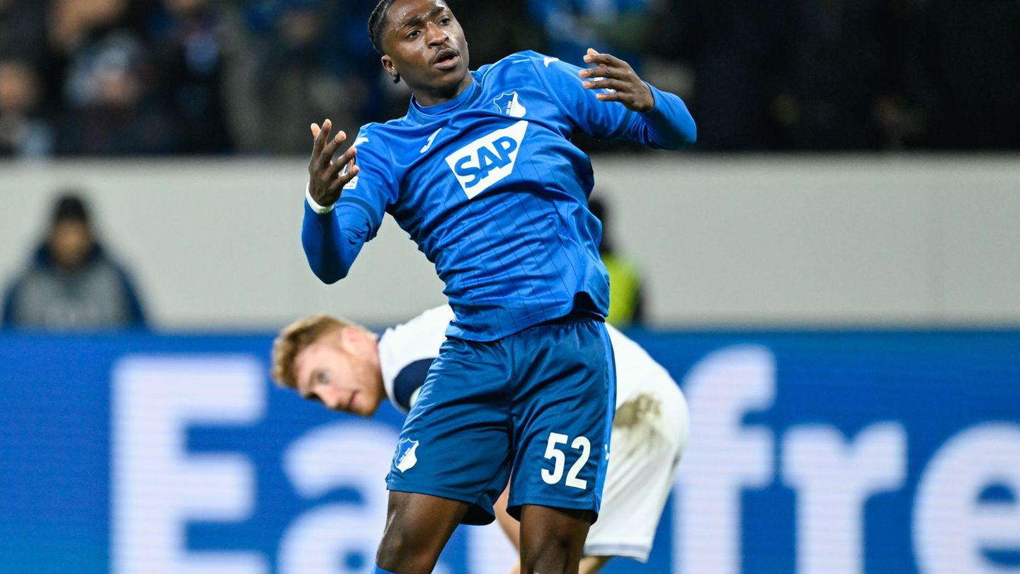David Mokwa wechselt von der TSG 1899 Hoffenheim zur SV Elversberg. (Archivbild) Foto: Uwe Anspach/dpa