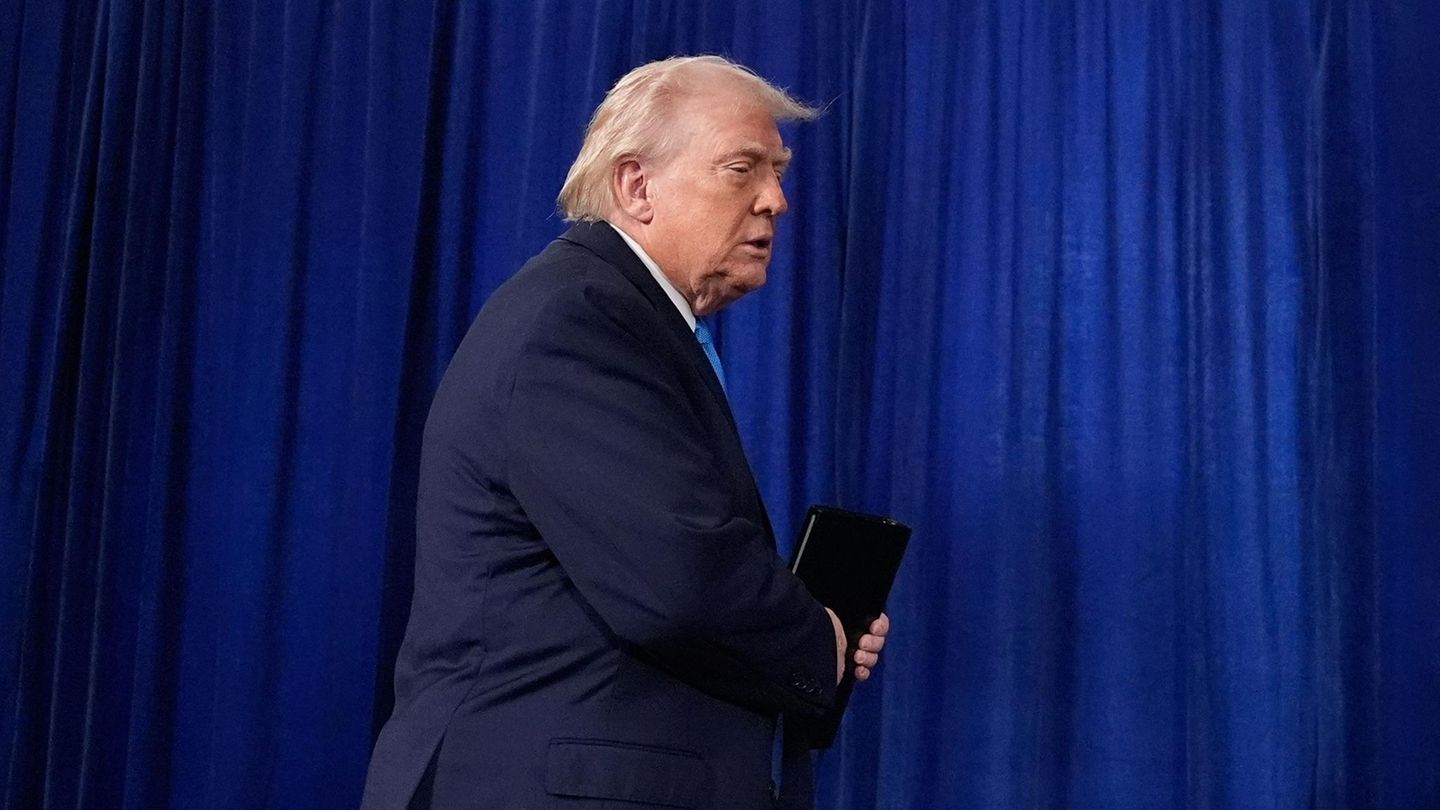 Donald Trump nach dem Sturz des Regimes in Venezuela