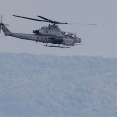 Bei dem Militärschlag gegen Venezuela haben die USA auch Kampfhubschrauber eingesetzt. Foto: Alejandro Granadillo/AP/dpa