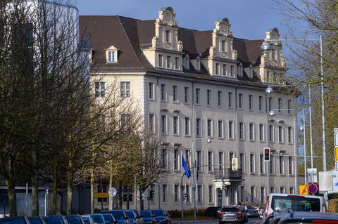 Gebäude des Innenministeriums von Sachsen-Anhalt in Magdeburg