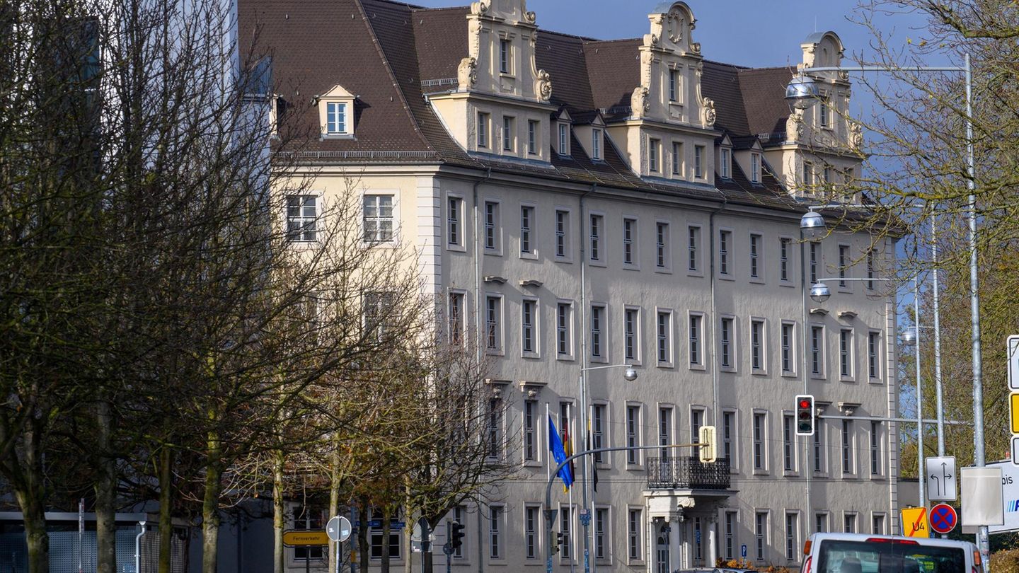 Gebäude des Innenministeriums von Sachsen-Anhalt in Magdeburg