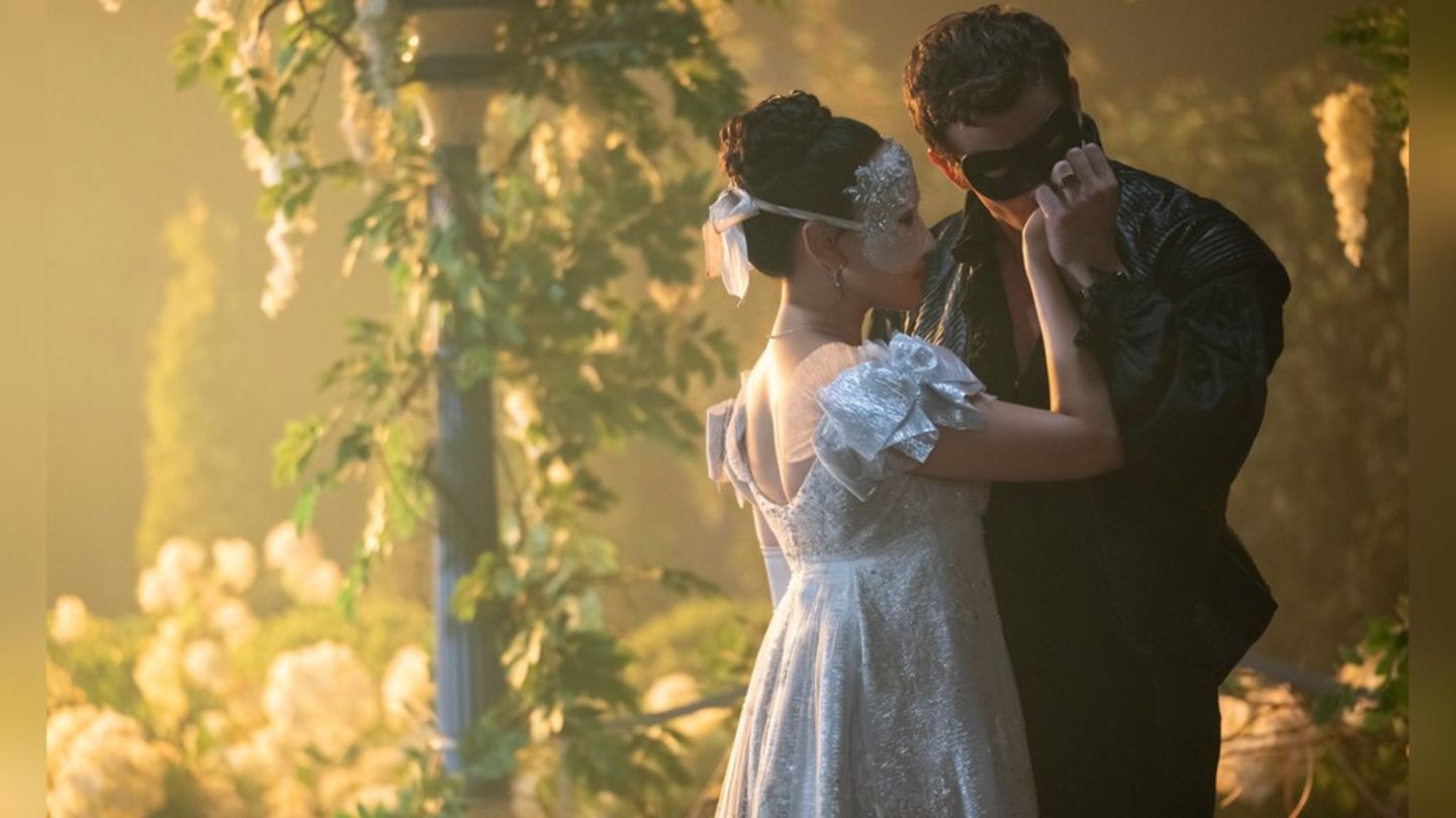 Bringen sich in Staffel vier von "Bridgerton" um den Verstand: Yerin Ha und Luke Thompson.