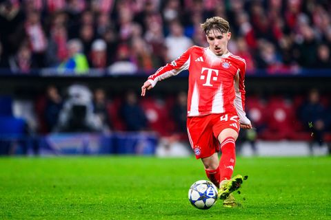 Trägt auch gern das Bayern-Trikot: Lennart Karl. (Archivbild) Foto: Tom Weller/dpa