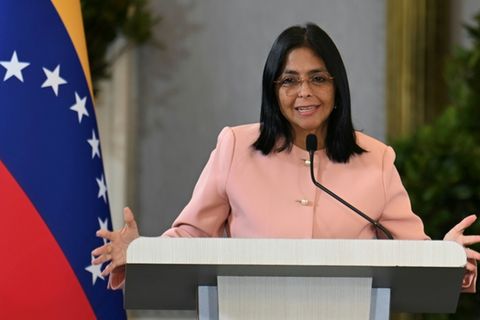 Venezuelas Interimspräsidentin Delcy Rodríguez