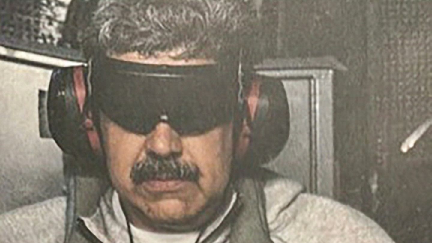 Maduro nach seiner Gefangennahme