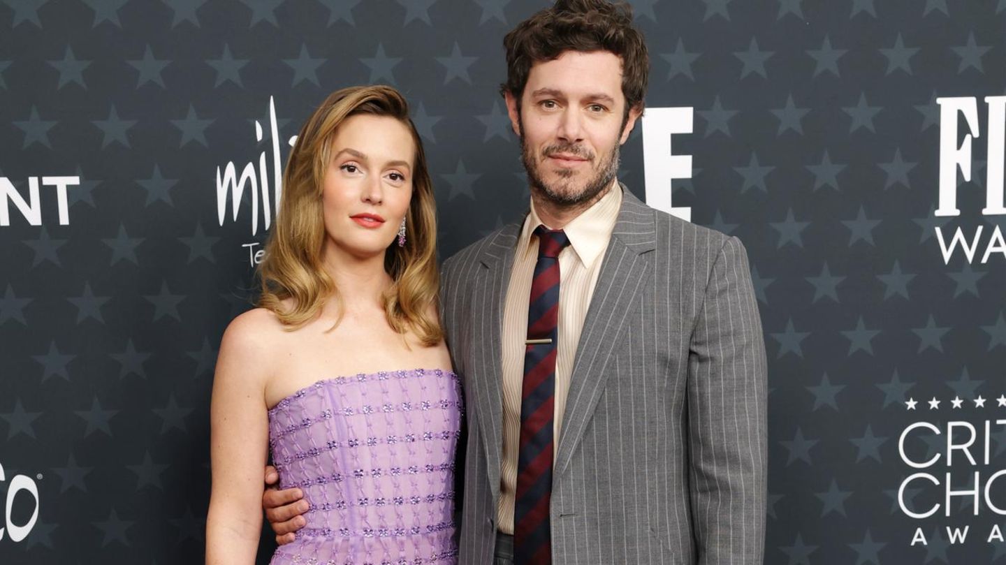 Critics Choice Awards: Leighton Meester mit ihrem Mann Adam Brody