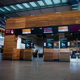 Nichts los am Schalter: Ende Januar war vergangenes Jahr weltweit der ruhigste Flugtag, mit 15.200.778 Passagieren