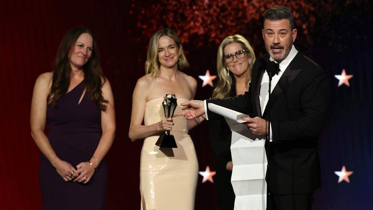 Critics Choice Awards: Jimmy Kimmel bei seiner Dankesrede