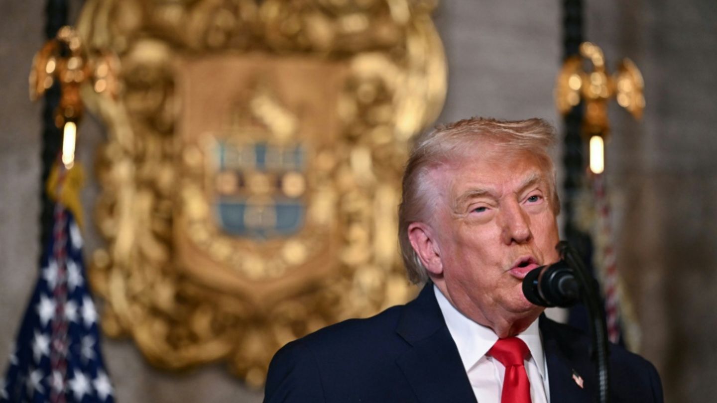 US-Präsident Donald Trump in Palm Beach