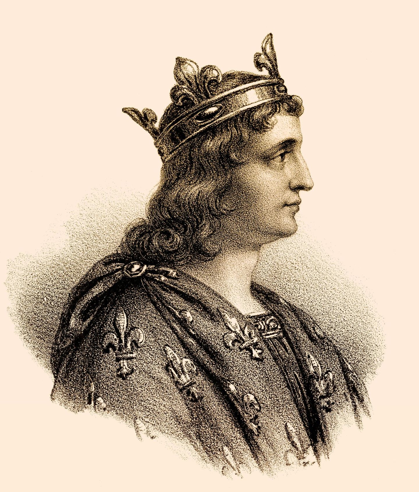 Ludwig V.  genannt der Faule, König von Westfrankreich