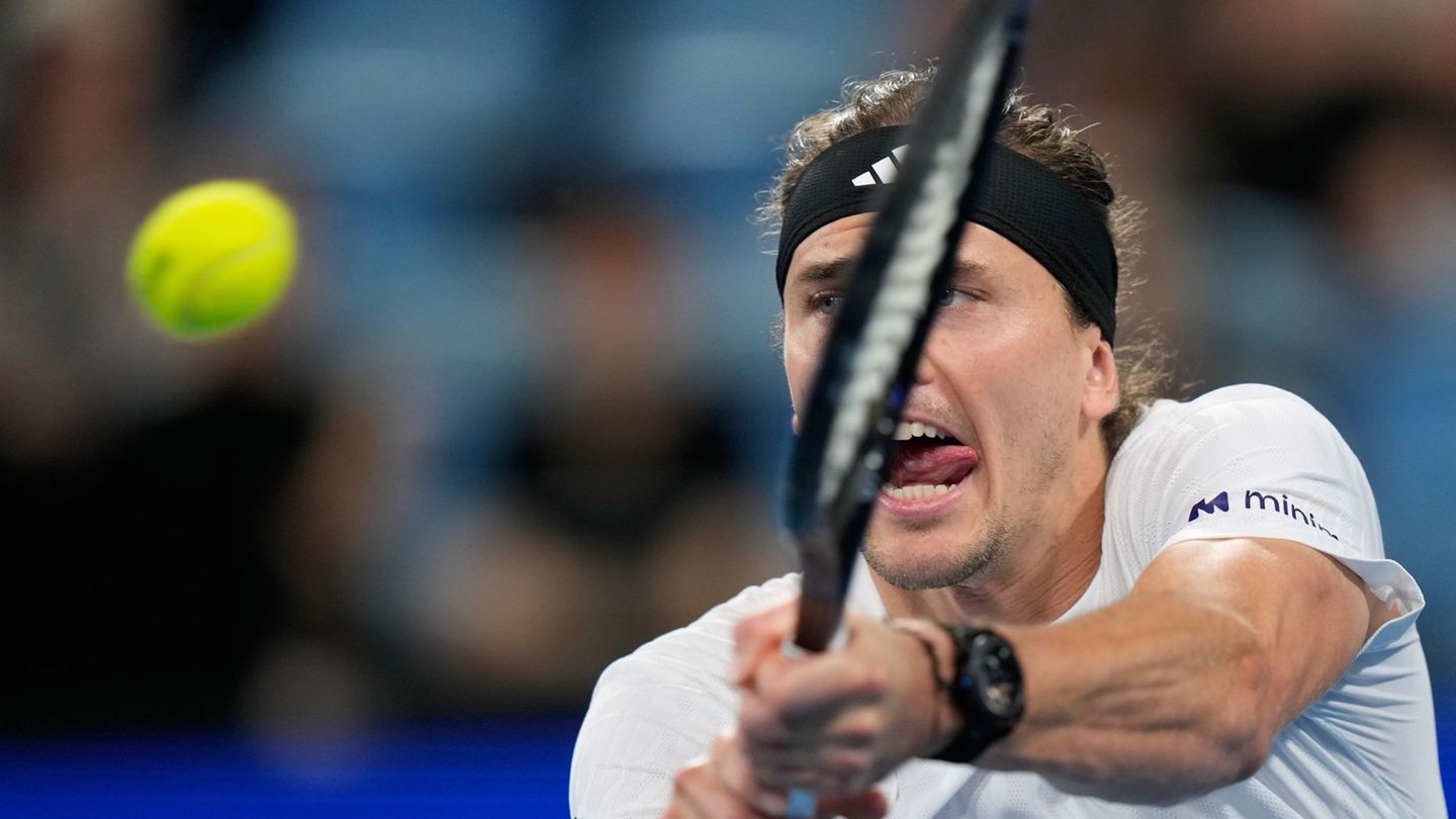 Alexander Zverev streckte sich vergeblich. Foto: Rick Rycroft/AP/dpa