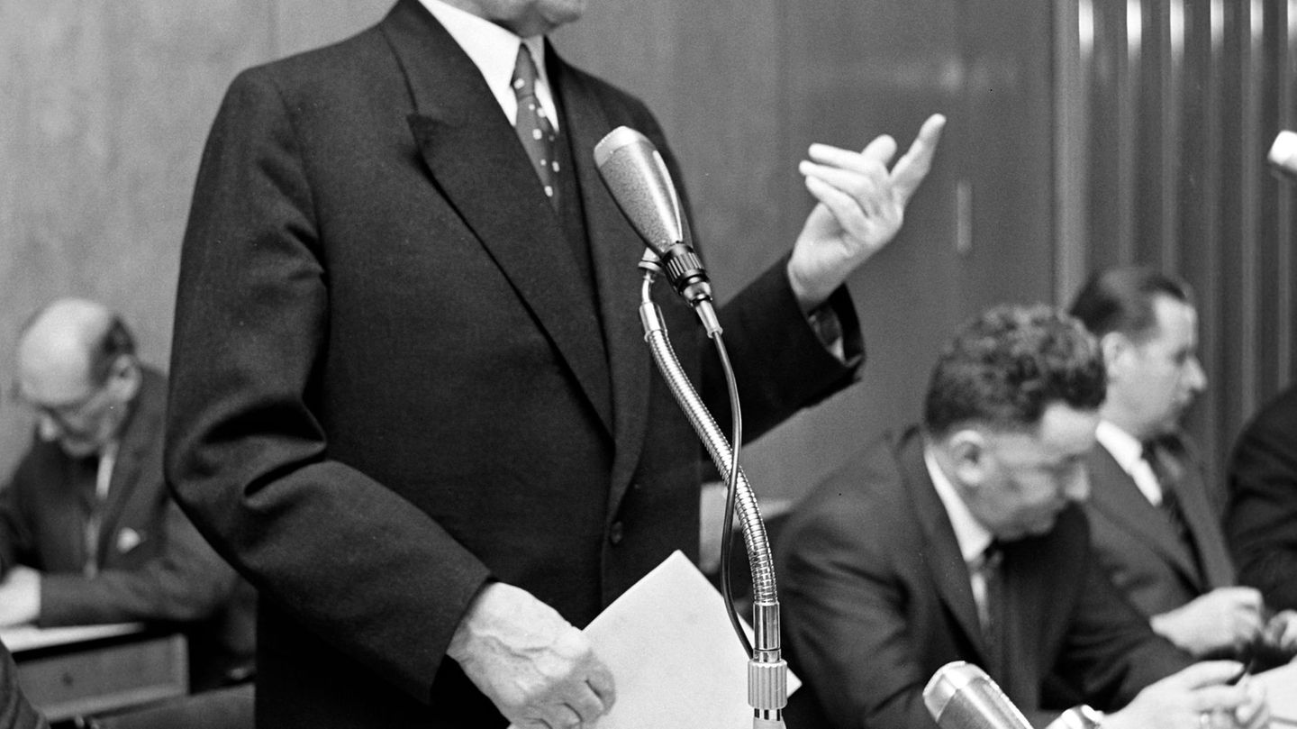 Bundespräsident Steinmeier würdigt zum 150. Geburtstag von Konrad Adenauer dessen Verdienste Foto: picture alliance / dpa