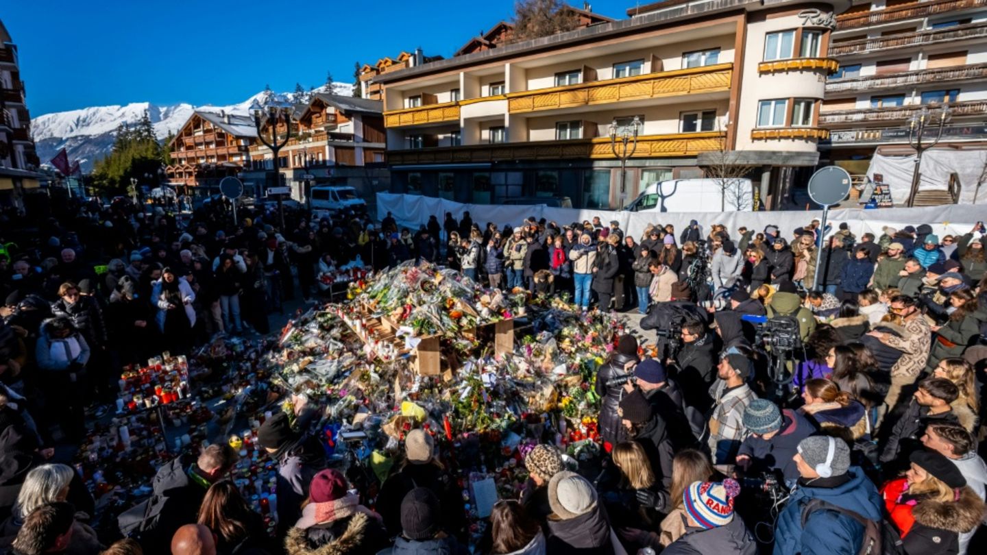 Gedenken am Sonntag in Crans-Montana
