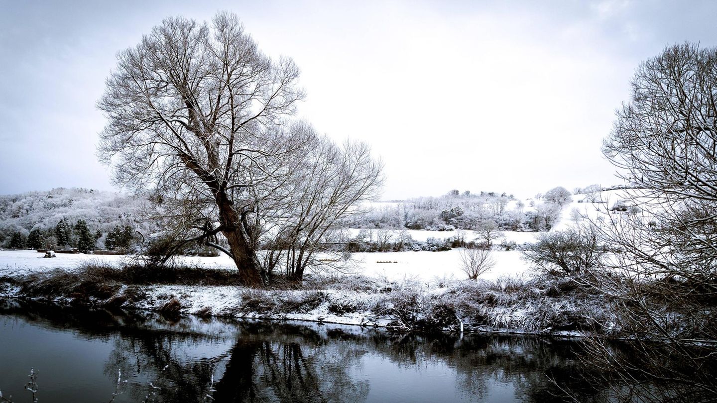 Wintereinbruch in Bad Sobernheim