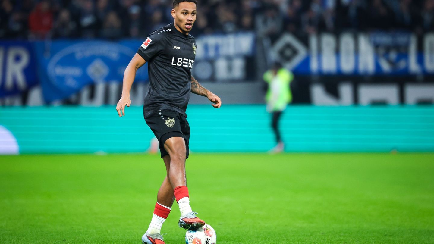 Brachte den VfB in Front: Nikolas Nartey (Archivbild) Foto: Christian Charisius/dpa
