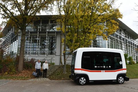 Ioki-Bus in Bad Birnbach im Oktober 2017