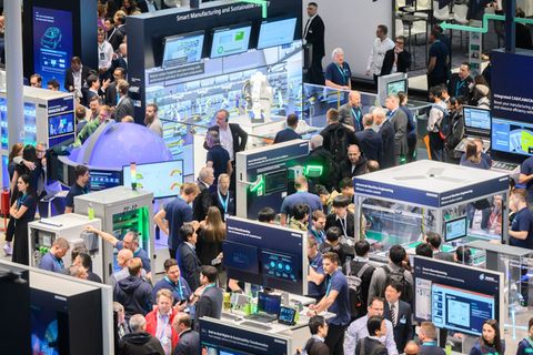 Der Branchenverband Auma blickt zuversichtlich auf das anstehende Messejahr. (Archivbild) Foto: Julian Stratenschulte/dpa