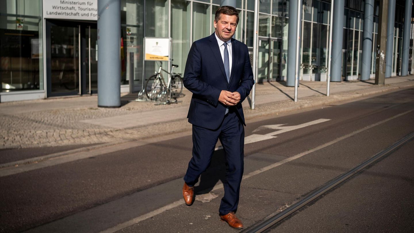 Allein gegen die AfD: Der CDU-Spitzenkandidat Sven Schulze