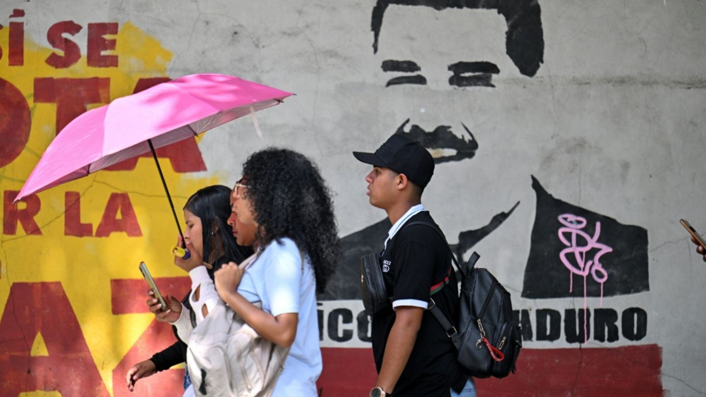 Straßenszene aus Caracas