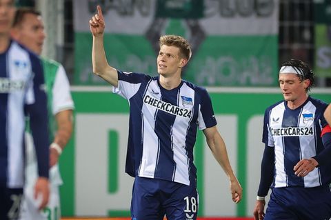 Luca Schuler will seine Torquote in der Rückrunde aufbessern. (Archivbild) Foto: Daniel Karmann/dpa