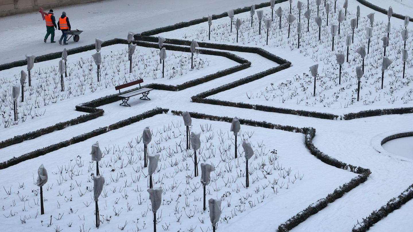 Im Freistaat bleibt es vorerst frostig. Foto: Karl-Josef Hildenbrand/dpa