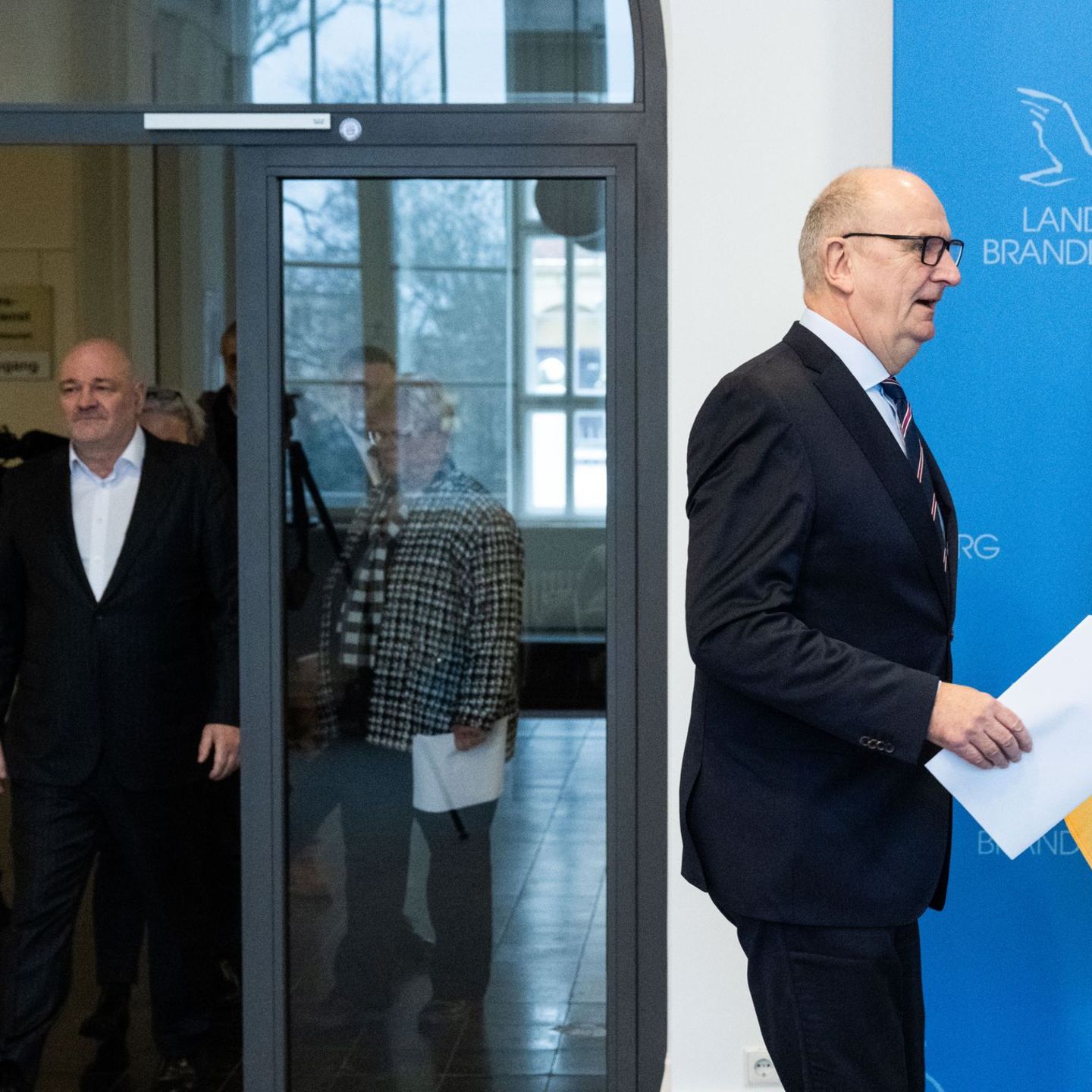 Er muss ein neues Regierungsbündnis bilden: Ministerpräsident Dietmar Woidke nach dem Aus der SPD/BSW-Koalition. Foto: Christoph