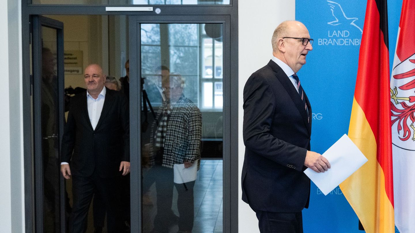 Er muss ein neues Regierungsbündnis bilden: Ministerpräsident Dietmar Woidke nach dem Aus der SPD/BSW-Koalition. Foto: Christoph