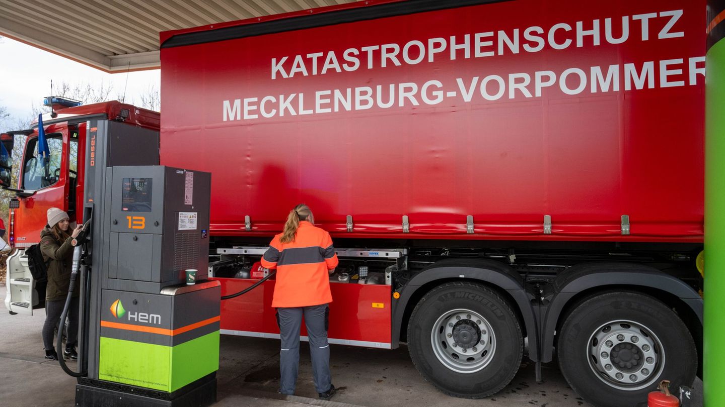 Für besondere Leistungen im Katastrophenschutz soll es künftig in MV ein Ehrenzeichen geben. (Archivbild) Foto: Stefan Sauer/dpa