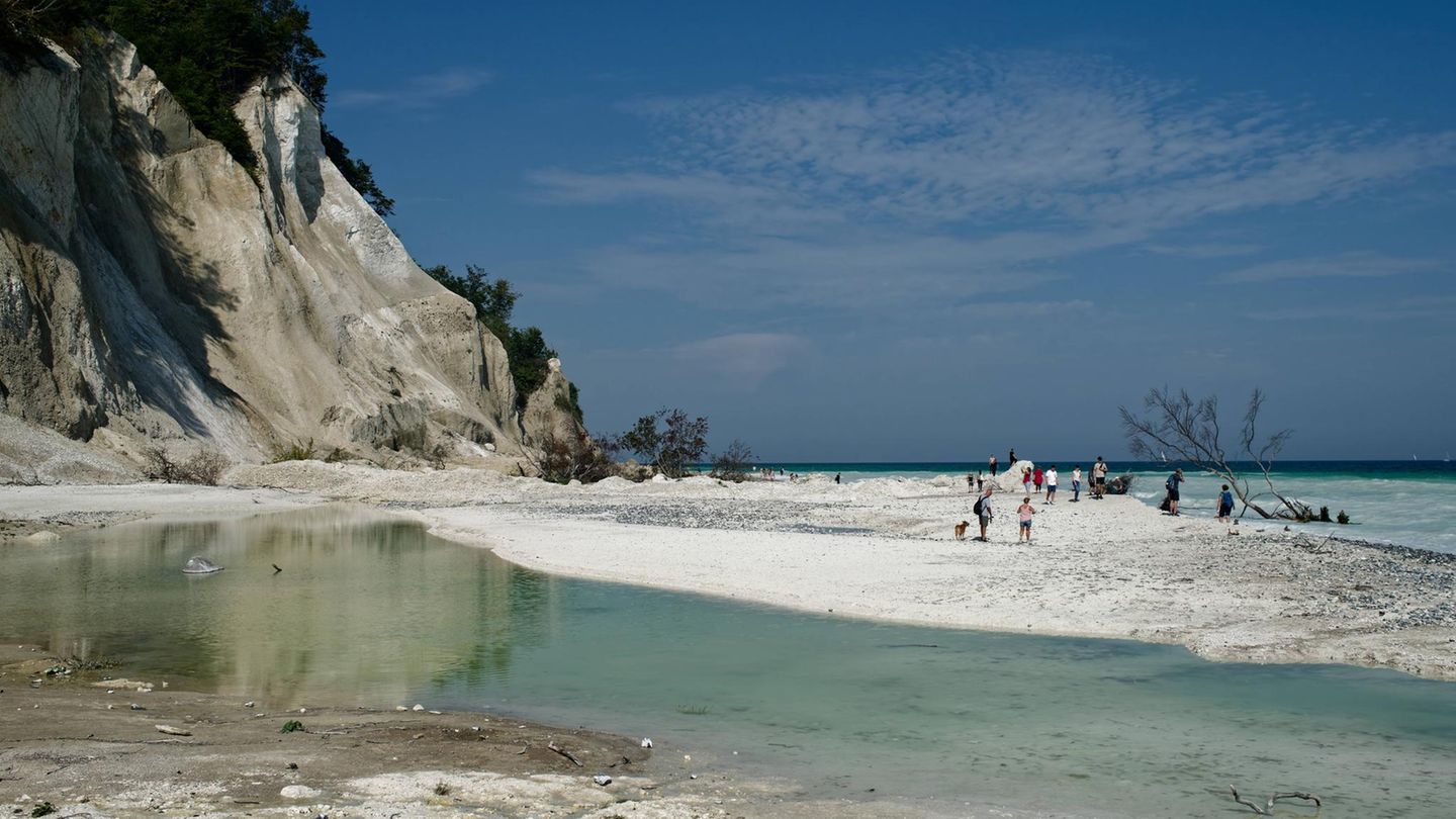 Dänemark Klippen von Møn