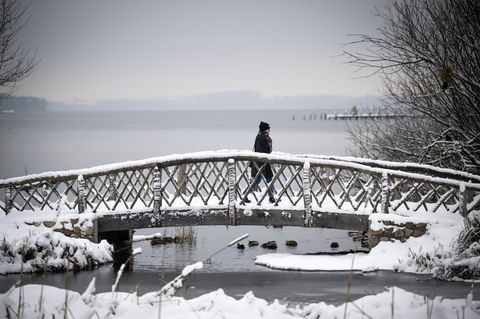 Das Winterwetter kann in Deutschland so schön sein – aber auch gefährlich