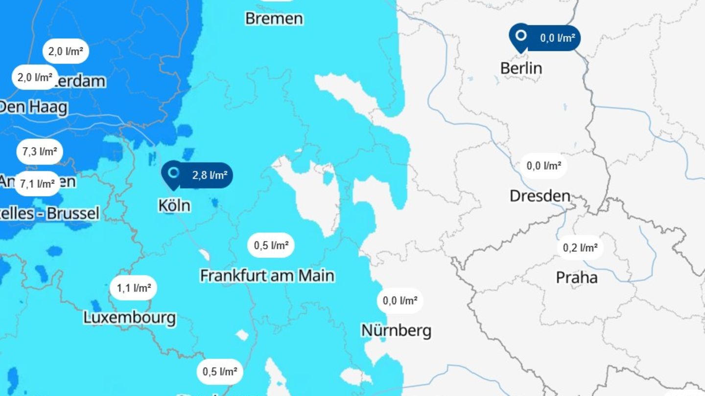 Almanya'da hava durumu: Haritalar nerelerde çok kar yağdığını gösteriyor