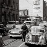 Polizist in der Poststraße