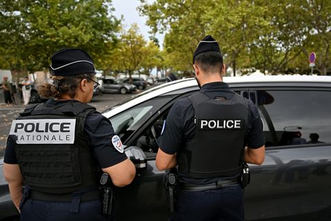 Franzöische Polizisten