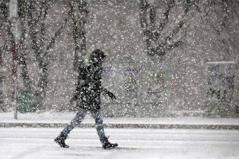 Das Wetter bringt viel Schnee