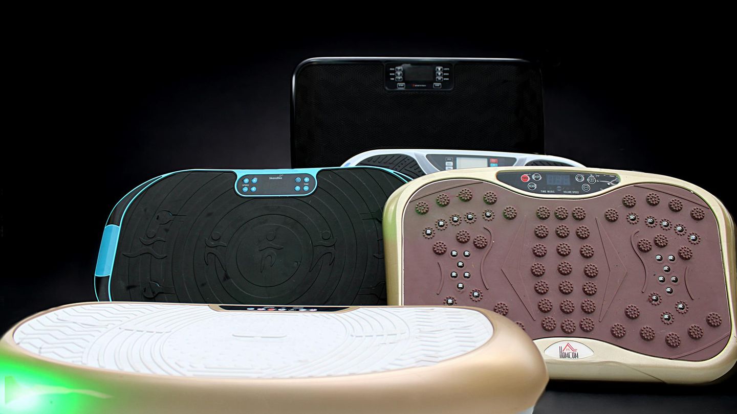 Vibrationsplatte Test: Fünf Modelle im Test