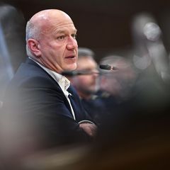 Der CDU-Politiker Kai Wegner spricht auf einer Pressekonferenz