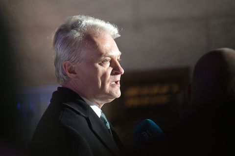 Ein mögliches Engagement deutscher Soldaten zum Schutz der Ukraine steht aus der Sicht von Litauens Präsident Nauseda nicht im W