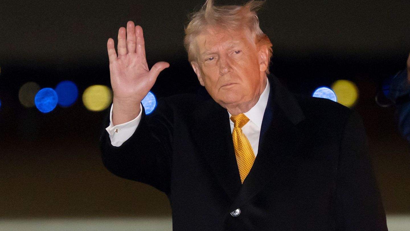 Trump hat mit Kolumbiens Staatschef telefoniert. (Archivbild) Foto: Alex Brandon/AP/dpa