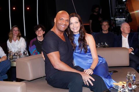 Detlef Soost und Kate Hall 2024 bei einem gemeinsamen Talkshow-Auftritt