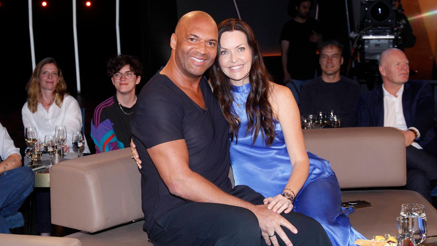 Detlef Soost und Kate Hall 2024 bei einem gemeinsamen Talkshow-Auftritt